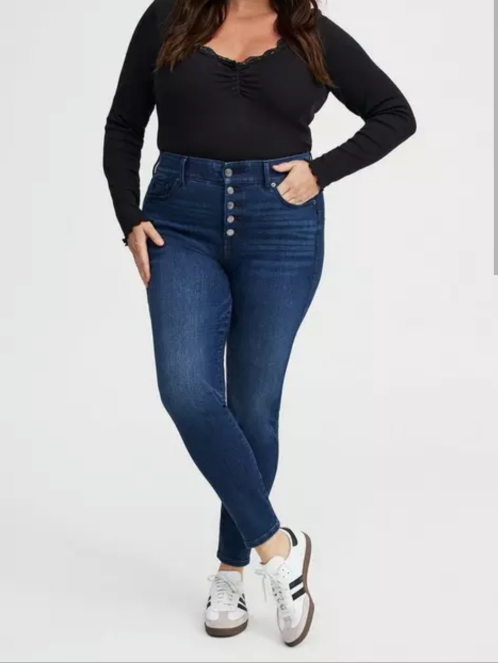 Torrid Bombshell Skinny Premium Stretch Size 10T
